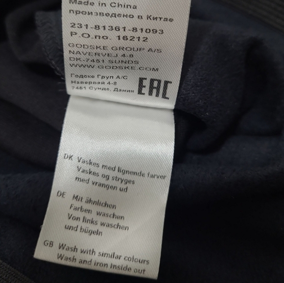 NOEN Faux Leather Front Jersey Back Leggings Black Size 10 US - Picture 8 of 10